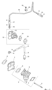 Part Location Diagram of KH-M-629116 Cub Cadet Stud M6 X 1.0 X 116 (2)